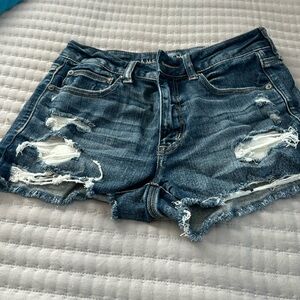American eagle high rise shortie